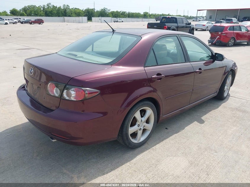 2008 Mazda 6 VIN 1YVHP80CX85M44406 IAAI salvage auction — FRONT END, Original (Texas), sold $600 on 2026-07-10 (photo 4)