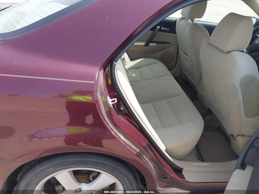 2008 Mazda 6 VIN 1YVHP80CX85M44406 IAAI salvage auction — FRONT END, Original (Texas), sold $600 on 2026-07-10 (photo 8)