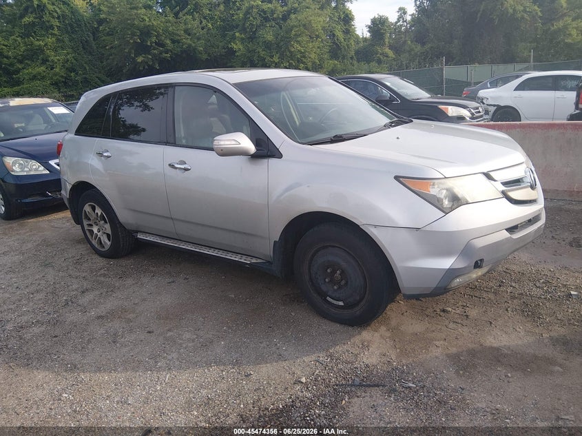 2009 Acura Mdx VIN 2HNYD28279H533698 IAAI salvage auction — NORMAL WEAR, Clear (Maryland), sold $300 on 2026-07-12 (photo 1)