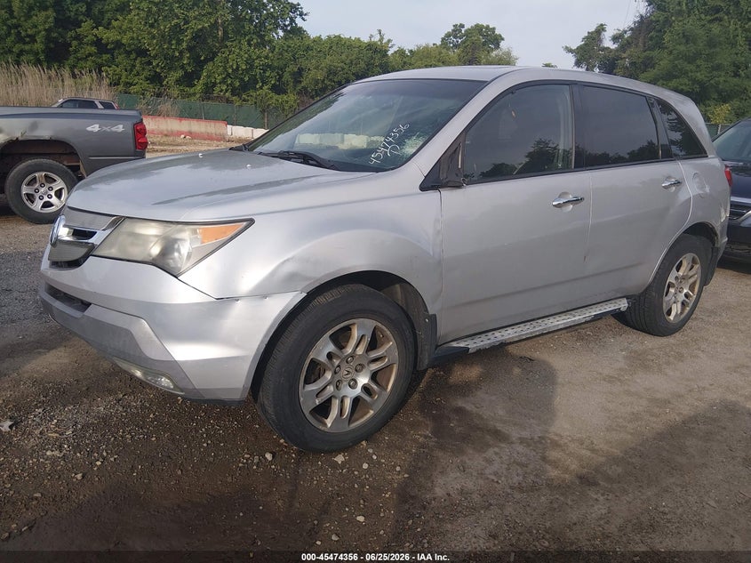 2009 Acura Mdx VIN 2HNYD28279H533698 IAAI salvage auction — NORMAL WEAR, Clear (Maryland), sold $300 on 2026-07-12 (photo 2)