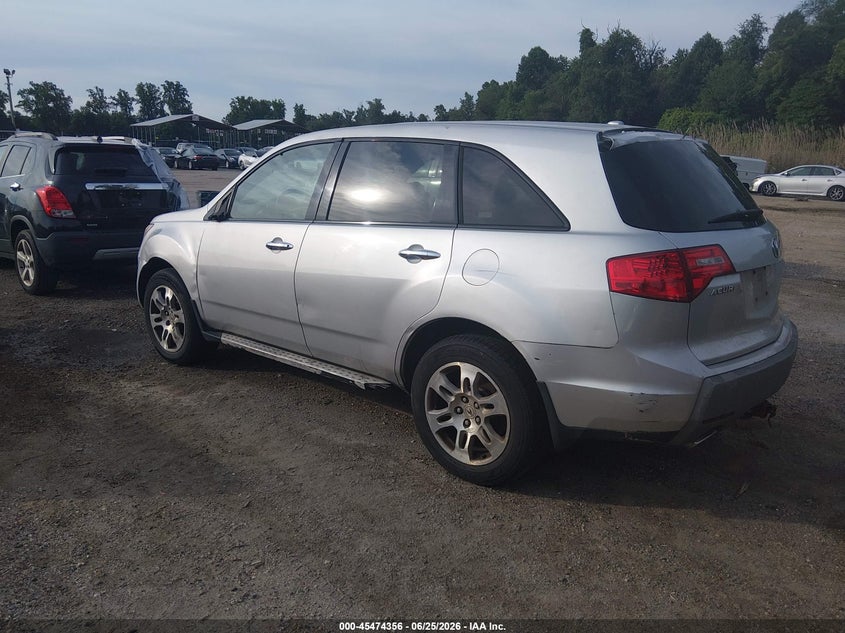 2009 Acura Mdx VIN 2HNYD28279H533698 IAAI salvage auction — NORMAL WEAR, Clear (Maryland), sold $300 on 2026-07-12 (photo 3)