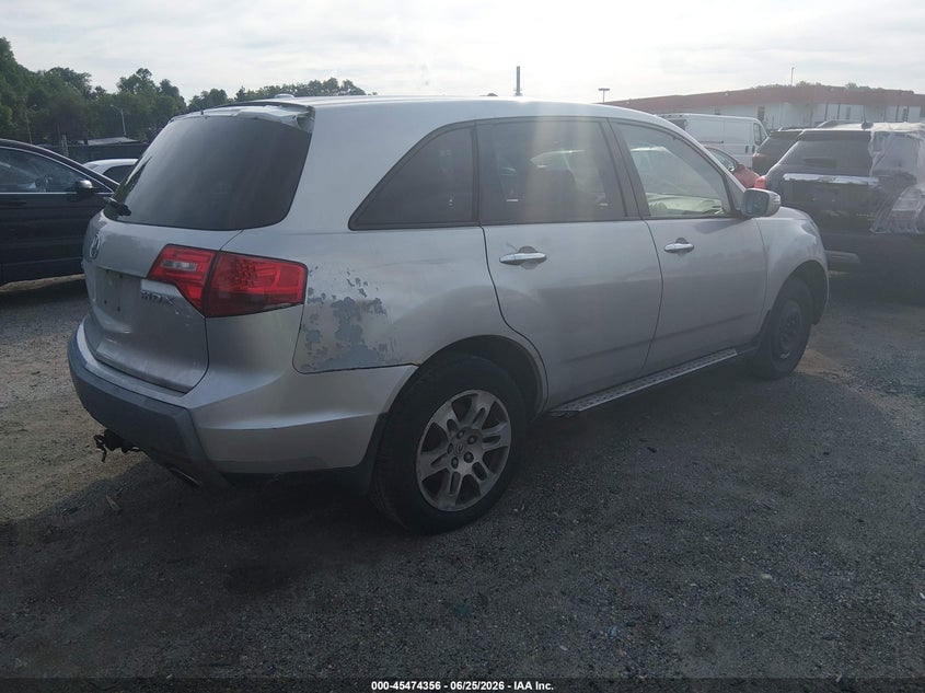 2009 Acura Mdx VIN 2HNYD28279H533698 IAAI salvage auction — NORMAL WEAR, Clear (Maryland), sold $300 on 2026-07-12 (photo 4)