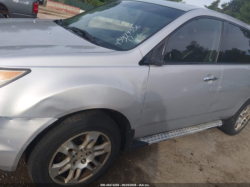 2009 Acura Mdx VIN 2HNYD28279H533698 IAAI salvage auction — NORMAL WEAR, Clear (Maryland), sold $300 on 2026-07-12 (photo 6)