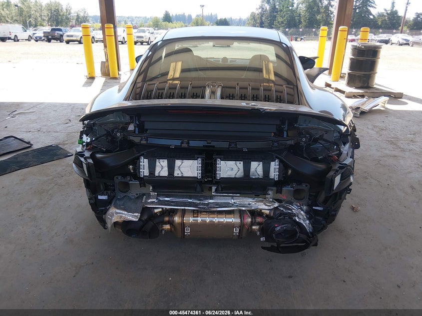 2026 Porsche 911 VIN WP0AH2A93TS214379 IAAI salvage auction — REAR END, Bill Of Sale (Washington), sold $109,000 on 2026-07-20 (photo 6)