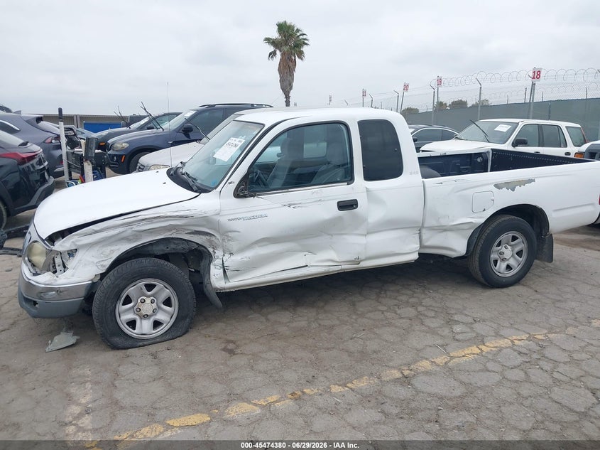 2002 Toyota Tacoma VIN 5TEVL52N92Z017272 IAAI salvage auction — LEFT SIDE, Salvage (California), sold $2,400 on 2026-07-29 (photo 6)