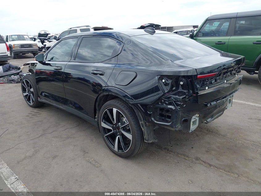 2022 Polestar 2 VIN LPSED3KA4NL085246 IAAI salvage auction — LEFT FRONT, Salvage (Arizona), sold $6,800 on 2026-07-28 (photo 3)
