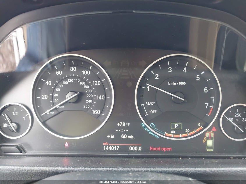 2013 BMW 3er VIN WBA3B5G53DNS02388 IAAI salvage auction — NORMAL WEAR, Clear (Tennessee), sold $550 on 2026-07-30 (photo 7)