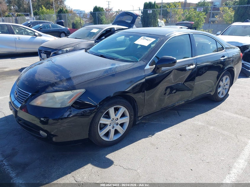 2009 Lexus Es 350 VIN JTHBJ46G492327941 IAAI salvage auction — LEFT SIDE, Salvage (California), sold $1,075 on 2026-07-09 (photo 2)