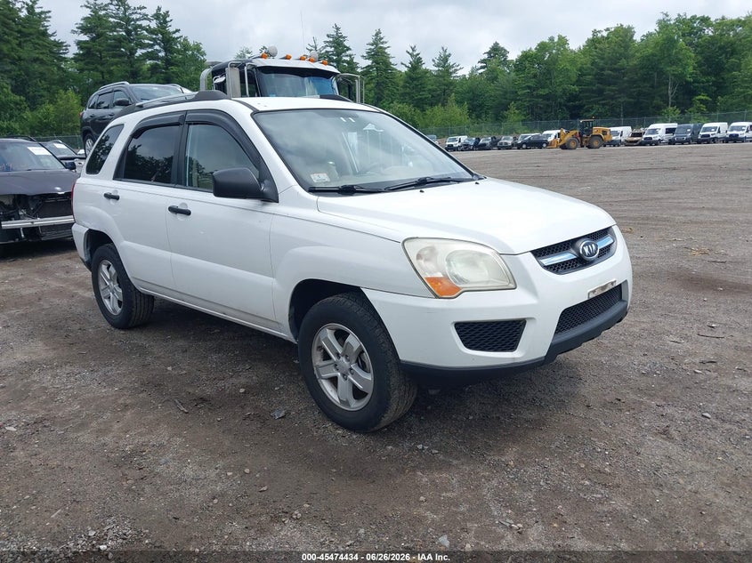 2009 Kia Sportage VIN KNDJE723997572470 IAAI salvage auction — NORMAL WEAR, Clear (Massachusetts), sold $825 on 2026-07-10 (photo 1)