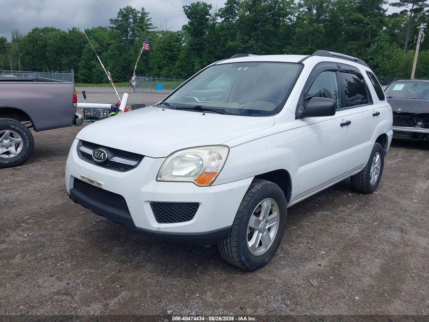 2009 Kia Sportage VIN KNDJE723997572470 IAAI salvage auction — NORMAL WEAR, Clear (Massachusetts), sold $825 on 2026-07-10 (photo 2)