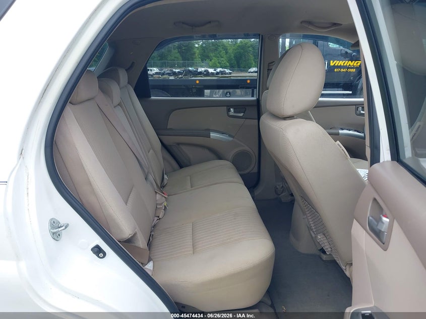 2009 Kia Sportage VIN KNDJE723997572470 IAAI salvage auction — NORMAL WEAR, Clear (Massachusetts), sold $825 on 2026-07-10 (photo 8)
