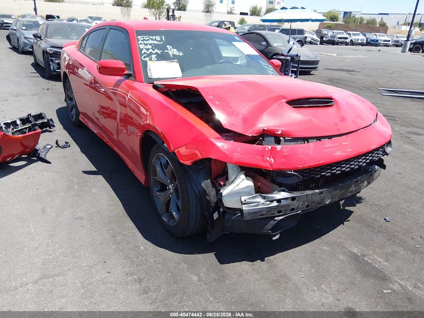 2019 Dodge Charger VIN 2C3CDXCT6KH597920 IAAI salvage auction — RIGHT FRONT, Salvage Title, sold $2,900 on 2026-07-31 (photo 6)