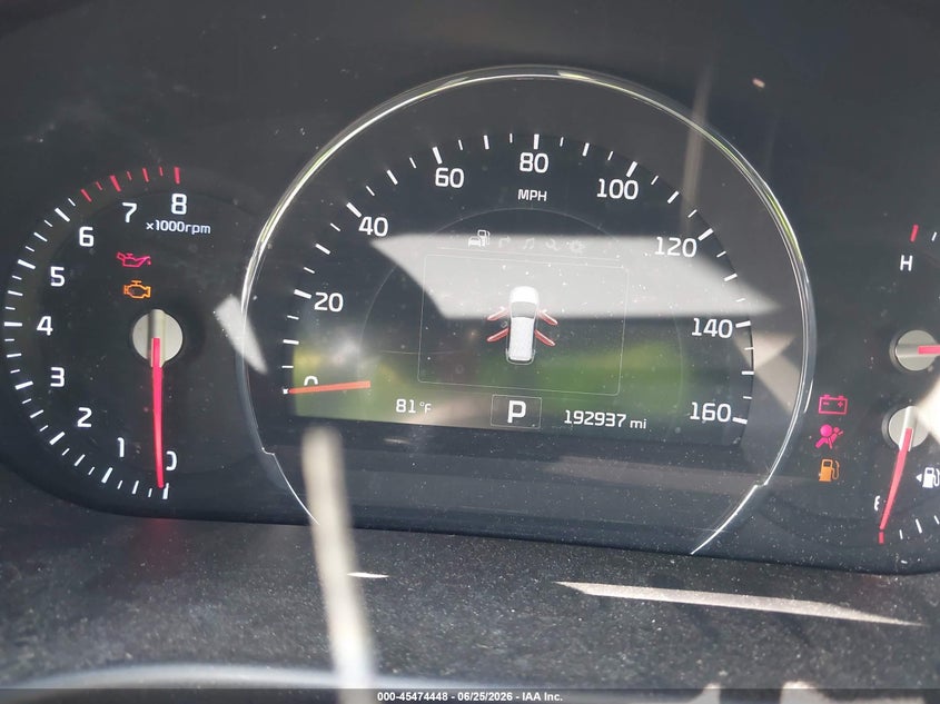 2016 Kia Sorento VIN 5XYPK4A14GG035510 IAAI salvage auction — NORMAL WEAR, Clear (Tennessee), sold $1,375 on 2026-07-28 (photo 7)
