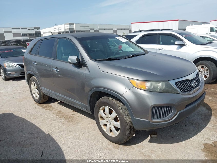 2011 Kia Sorento VIN 5XYKT3A13BG011693 IAAI salvage auction — NORMAL WEAR, Original (Texas), sold $1,375 on 2026-07-07 (photo 1)