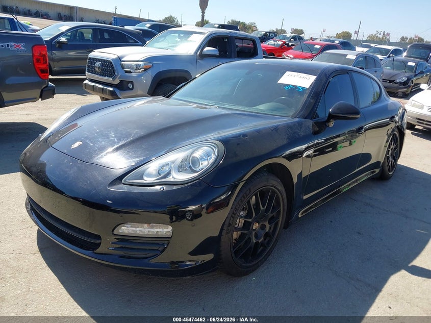 2011 Porsche Panamera VIN WP0AB2A73BL061141 IAAI salvage auction — LEFT REAR, Salvage (California), sold $2,050 on 2026-07-29 (photo 2)