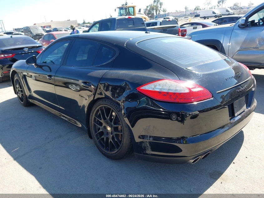 2011 Porsche Panamera VIN WP0AB2A73BL061141 IAAI salvage auction — LEFT REAR, Salvage (California), sold $2,050 on 2026-07-29 (photo 3)