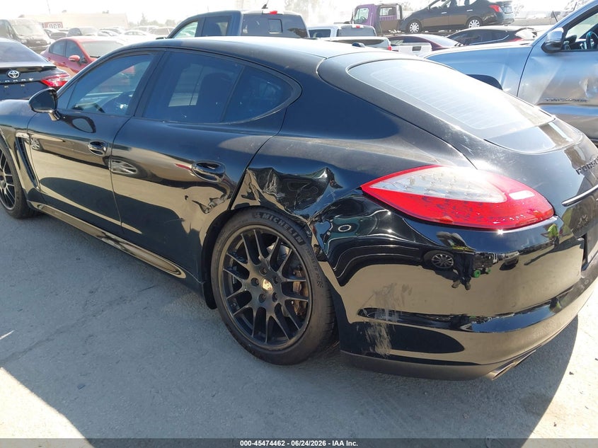 2011 Porsche Panamera VIN WP0AB2A73BL061141 IAAI salvage auction — LEFT REAR, Salvage (California), sold $2,050 on 2026-07-29 (photo 6)