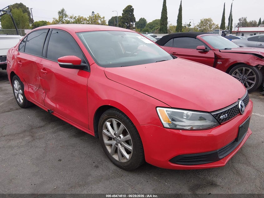 2012 Volkswagen Jetta VIN 3VWDP7AJ5CM317428 IAAI salvage auction — RIGHT SIDE, Salvage (California), sold $1,350 on 2026-07-09 (photo 1)