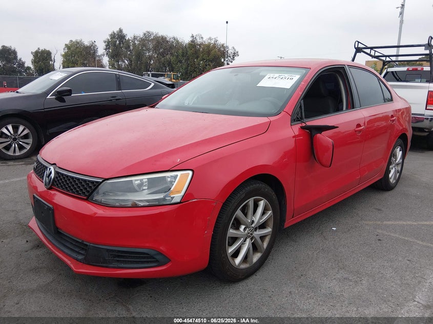 2012 Volkswagen Jetta VIN 3VWDP7AJ5CM317428 IAAI salvage auction — RIGHT SIDE, Salvage (California), sold $1,350 on 2026-07-09 (photo 2)