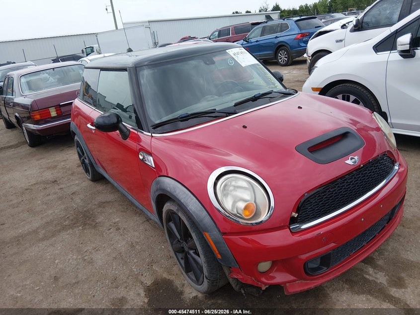 2013 Mini Hard top VIN WMWSV3C5XDT393185 IAAI salvage auction — NORMAL WEAR, Clear - Public Restricted (Oklahoma), sold $250 on 2026-07-29 (photo 1)
