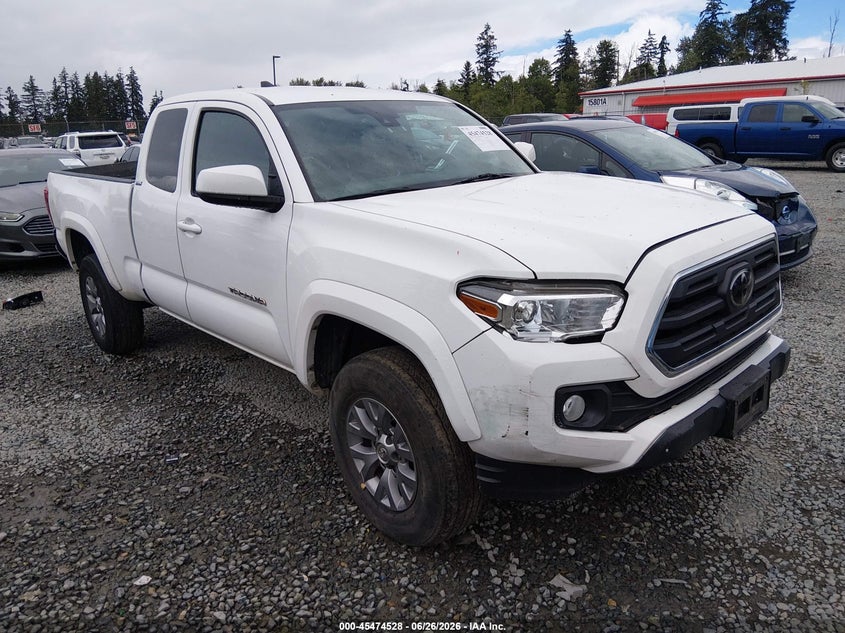 2019 Toyota Tacoma VIN 5TFSZ5AN6KX207394 IAAI salvage auction — LEFT REAR, Bill Of Sale (Washington), sold $6,300 on 2026-07-16 (photo 1)