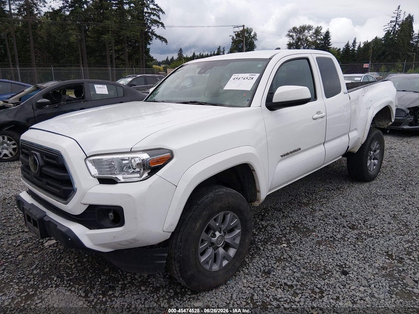2019 Toyota Tacoma VIN 5TFSZ5AN6KX207394 IAAI salvage auction — LEFT REAR, Bill Of Sale (Washington), sold $6,300 on 2026-07-16 (photo 2)