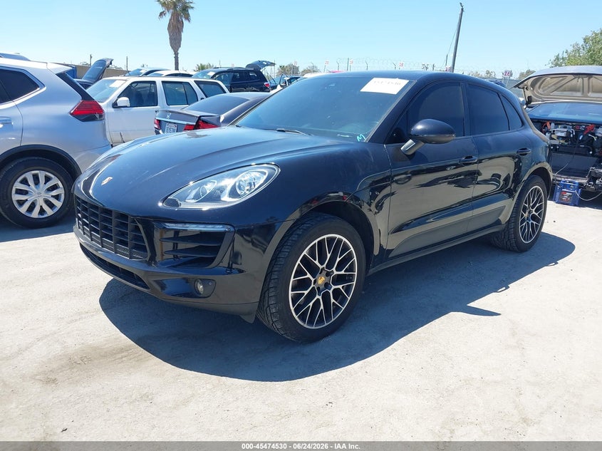 2018 Porsche Macan VIN WP1AA2A50JLB18359 IAAI salvage auction — REAR END, Salvage (California), sold $12,300 on 2026-07-22 (photo 2)