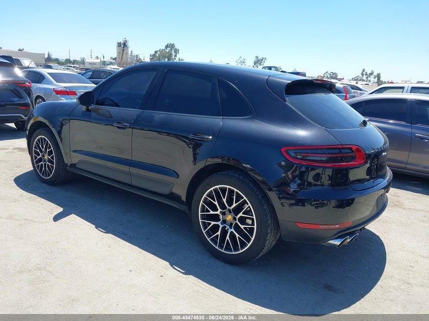 2018 Porsche Macan VIN WP1AA2A50JLB18359 IAAI salvage auction — REAR END, Salvage (California), sold $12,300 on 2026-07-22 (photo 3)