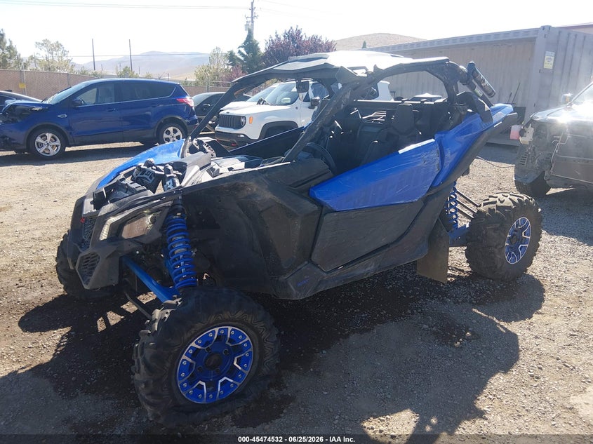 2021 Can-am/ brp Maverick VIN 3JBVXAV43MK000742 IAAI salvage auction — SIDE, Wait Title, sold $8,650 on 2026-10-07 (photo 2)