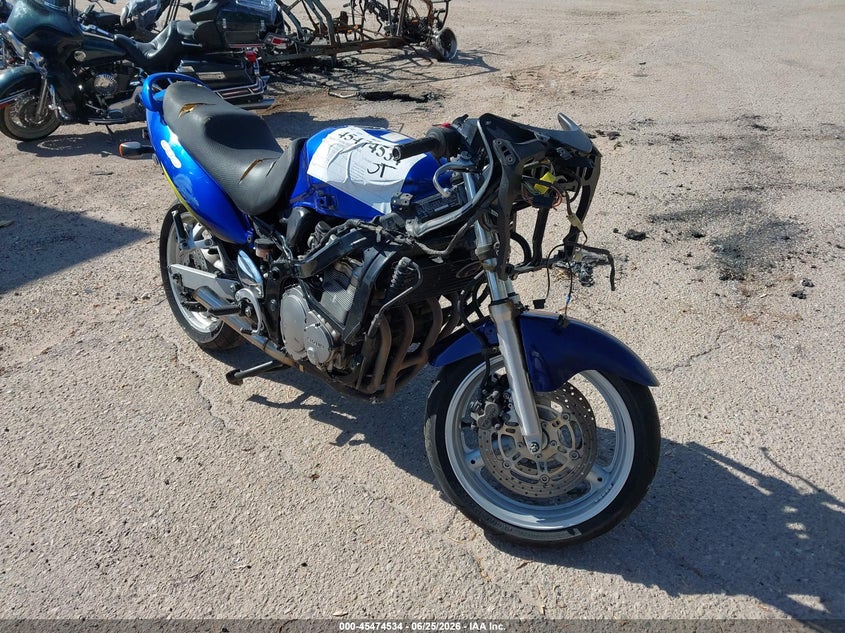 2001 Suzuki Gsx600 VIN JS1GN79A712103744 IAAI salvage auction — ROLLOVER, Salvage (Arizona), sold $25 on 2026-07-23 (photo 1)