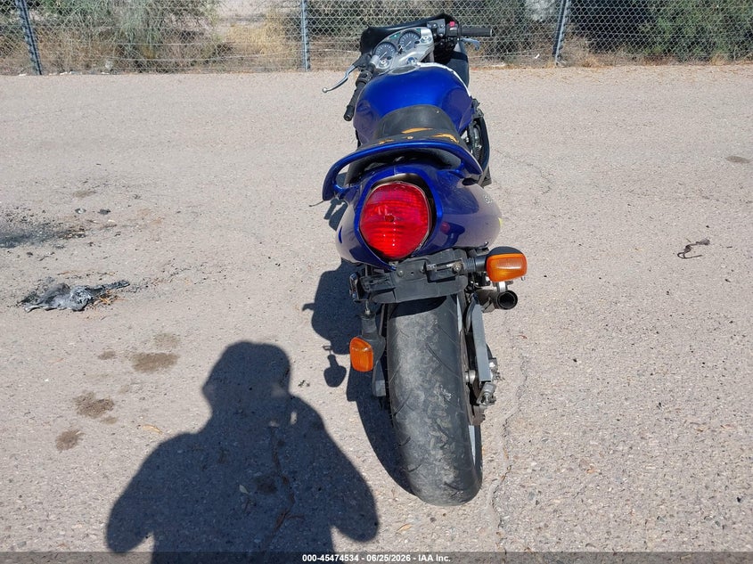 2001 Suzuki Gsx600 VIN JS1GN79A712103744 IAAI salvage auction — ROLLOVER, Salvage (Arizona), sold $25 on 2026-07-23 (photo 6)