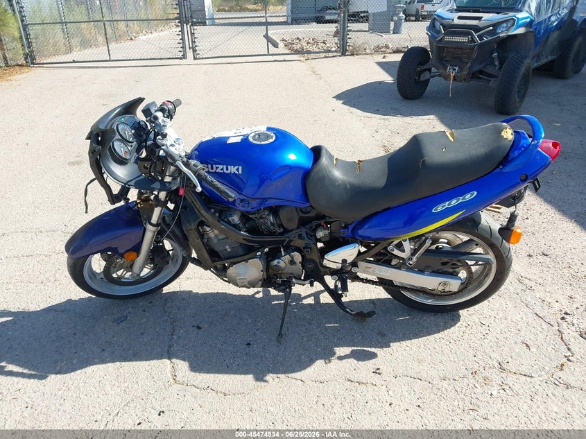 2001 Suzuki Gsx600 VIN JS1GN79A712103744 IAAI salvage auction — ROLLOVER, Salvage (Arizona), sold $25 on 2026-07-23 (photo 9)