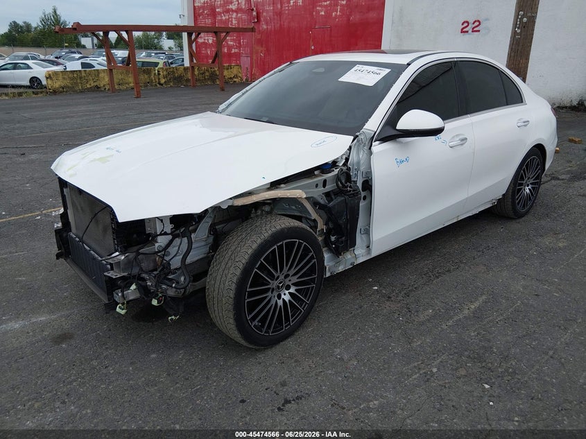 2024 Mercedes-benz C-klasse VIN W1KAF4HB6RR216241 IAAI salvage auction — FRONT END, Salvage (Oregon), sold $14,700 on 2026-08-20 (photo 2)