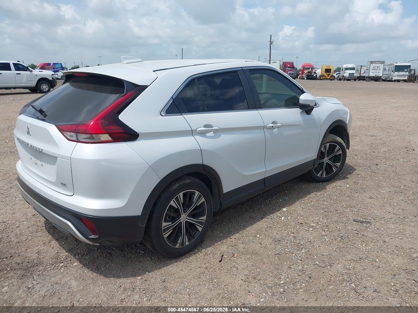 2022 Mitsubishi Eclipse cross VIN JA4ASWAA1NZ057605 IAAI salvage auction — FRONT END, Original (Texas), sold $3,850 on 2026-08-21 (photo 4)