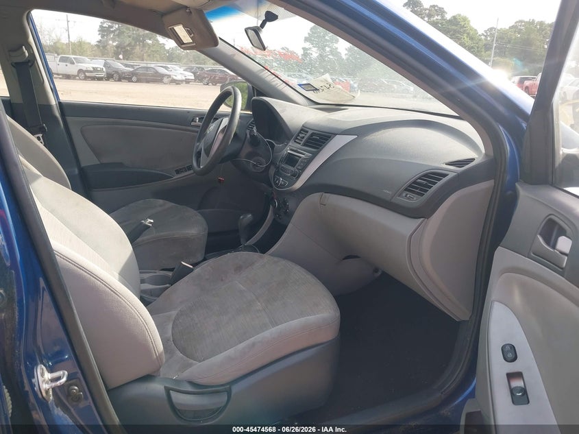 2016 Hyundai Accent VIN KMHCT4AE9GU124661 IAAI salvage auction — NORMAL WEAR, Original (Texas), sold $450 on 2026-07-23 (photo 5)