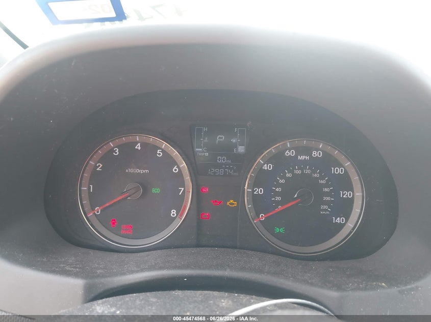 2016 Hyundai Accent VIN KMHCT4AE9GU124661 IAAI salvage auction — NORMAL WEAR, Original (Texas), sold $450 on 2026-07-23 (photo 7)