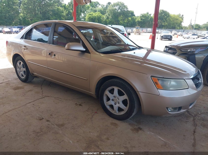 2006 Hyundai Sonata VIN 5NPEU46C76H165350 IAAI salvage auction — NORMAL WEAR, Original (Texas), sold $825 on 2026-07-16 (photo 1)