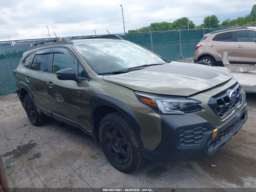 2025 Subaru Outback VIN 4S4BTGUD1S3307051 IAAI salvage auction — LEFT FRONT, Salvage (Ohio), sold $12,000 on 2026-07-28 (photo 1)
