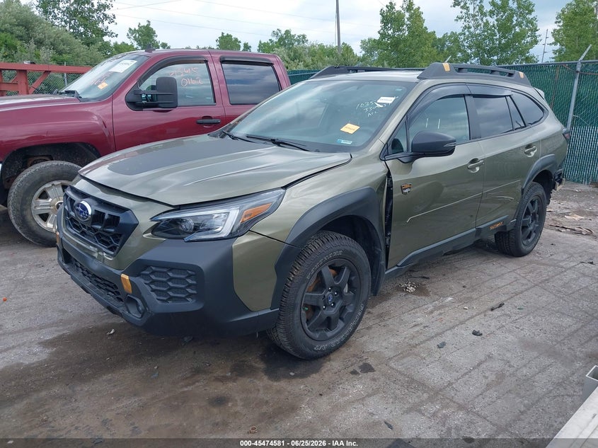 2025 Subaru Outback VIN 4S4BTGUD1S3307051 IAAI salvage auction — LEFT FRONT, Salvage (Ohio), sold $12,000 on 2026-07-28 (photo 2)