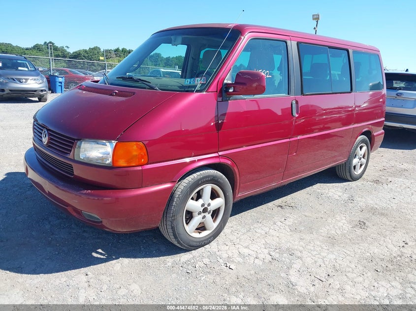 2003 Volkswagen Eurovan VIN WV2MB47063H025064 IAAI salvage auction — NORMAL WEAR, Clear (Pennsylvania), sold $1,800 on 2026-07-15 (photo 2)