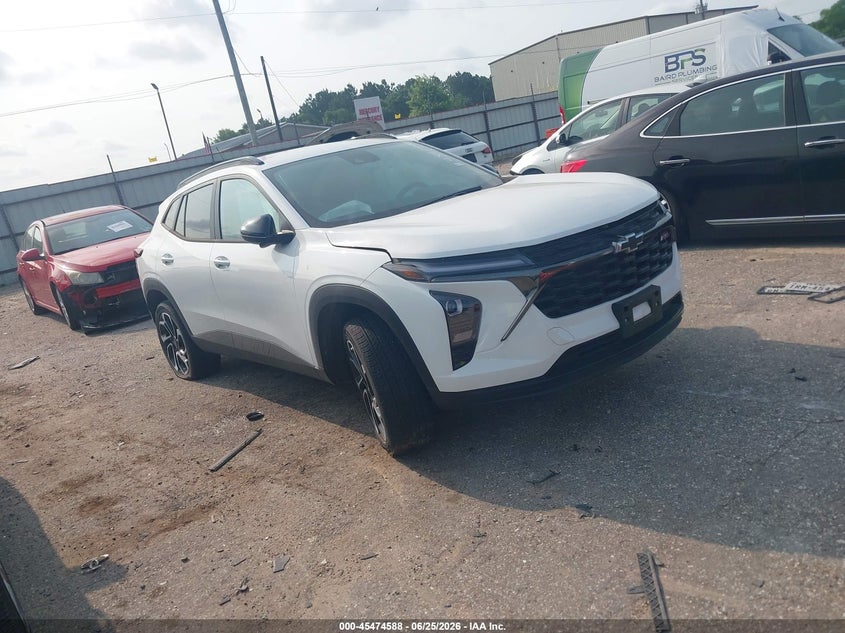 2024 Chevrolet Trax VIN KL77LJE24RC071846 IAAI salvage auction — NORMAL WEAR, Original (Texas), sold $8,600 on 2026-07-29 (photo 1)