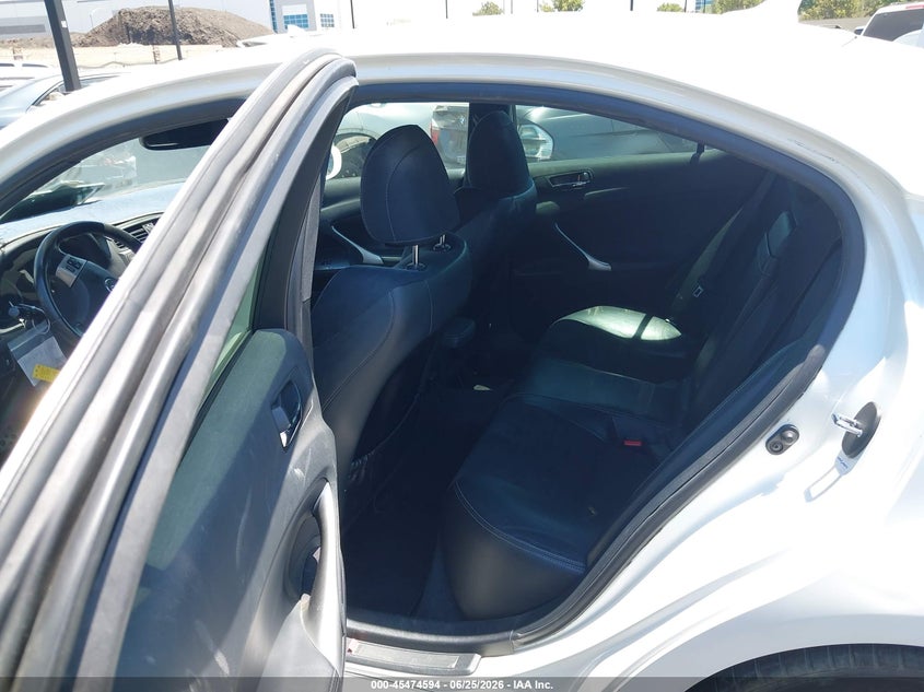 2012 Lexus Is VIN JTHBF5C24C5165685 IAAI salvage auction — REAR END, Salvage Certificate (California), sold $2,050 on 2026-07-19 (photo 8)