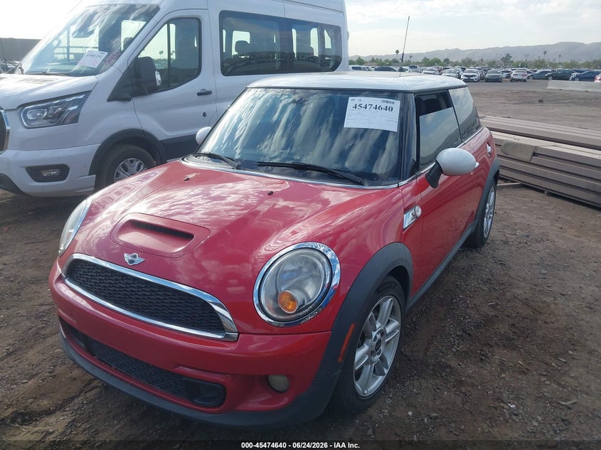 2013 Mini Hard top VIN WMWSV3C59DT476249 IAAI salvage auction — NORMAL WEAR, Clear-Dealer Only (Arizona), sold $275 on 2026-07-28 (photo 2)