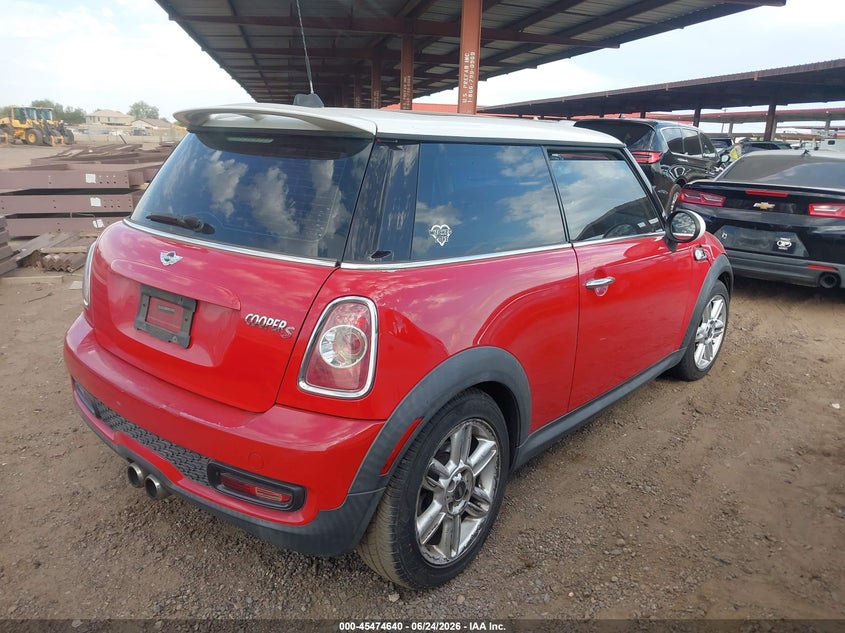 2013 Mini Hard top VIN WMWSV3C59DT476249 IAAI salvage auction — NORMAL WEAR, Clear-Dealer Only (Arizona), sold $275 on 2026-07-28 (photo 4)