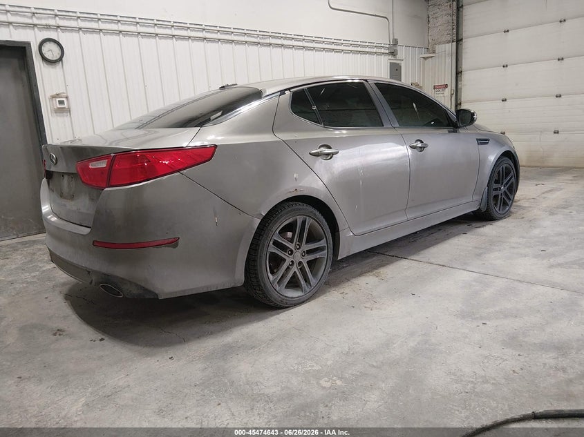 2015 Kia Optima VIN 5XXGM4A77FG467879 IAAI salvage auction — NORMAL WEAR, Original - Reconstructed (Alaska), sold $25 on 2026-07-31 (photo 4)