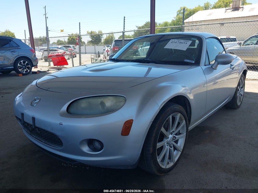 2008 Mazda Mx-5 VIN JM1NC26F080141862 IAAI salvage auction — REAR END, Salvage (California), sold $2,750 on 2026-07-14 (photo 2)
