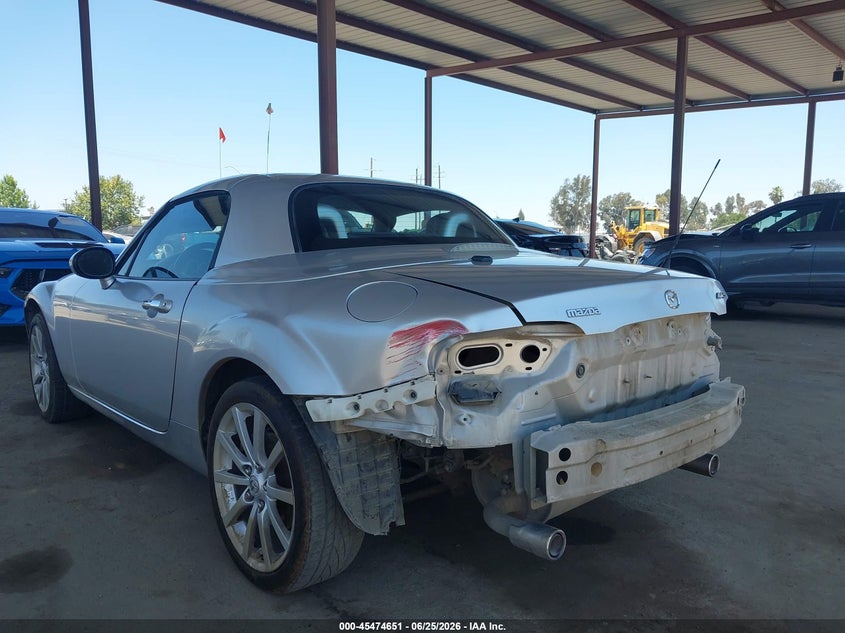 2008 Mazda Mx-5 VIN JM1NC26F080141862 IAAI salvage auction — REAR END, Salvage (California), sold $2,750 on 2026-07-14 (photo 3)