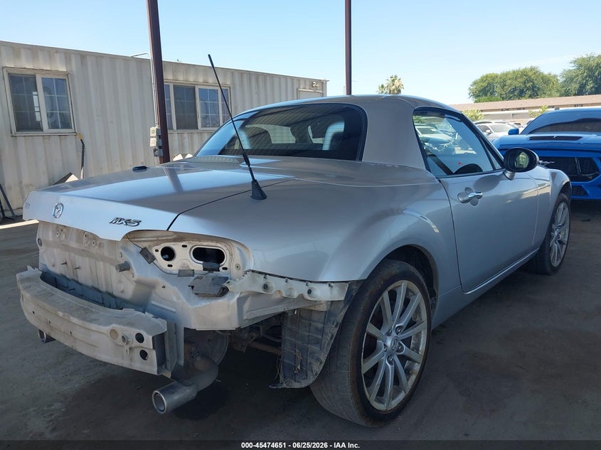 2008 Mazda Mx-5 VIN JM1NC26F080141862 IAAI salvage auction — REAR END, Salvage (California), sold $2,750 on 2026-07-14 (photo 4)