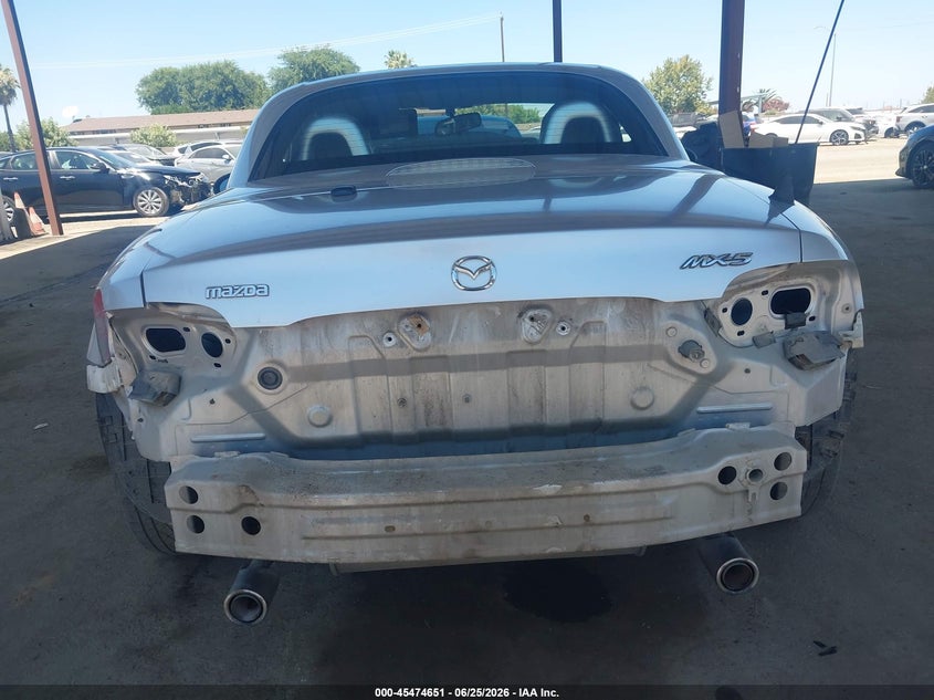 2008 Mazda Mx-5 VIN JM1NC26F080141862 IAAI salvage auction — REAR END, Salvage (California), sold $2,750 on 2026-07-14 (photo 6)