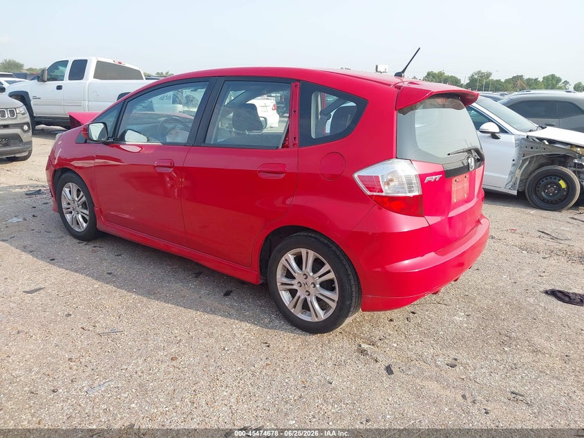 2012 Honda Fit VIN JHMGE8H51CC019463 IAAI salvage auction — NORMAL WEAR, Original (Texas), sold $600 on 2026-07-29 (photo 3)